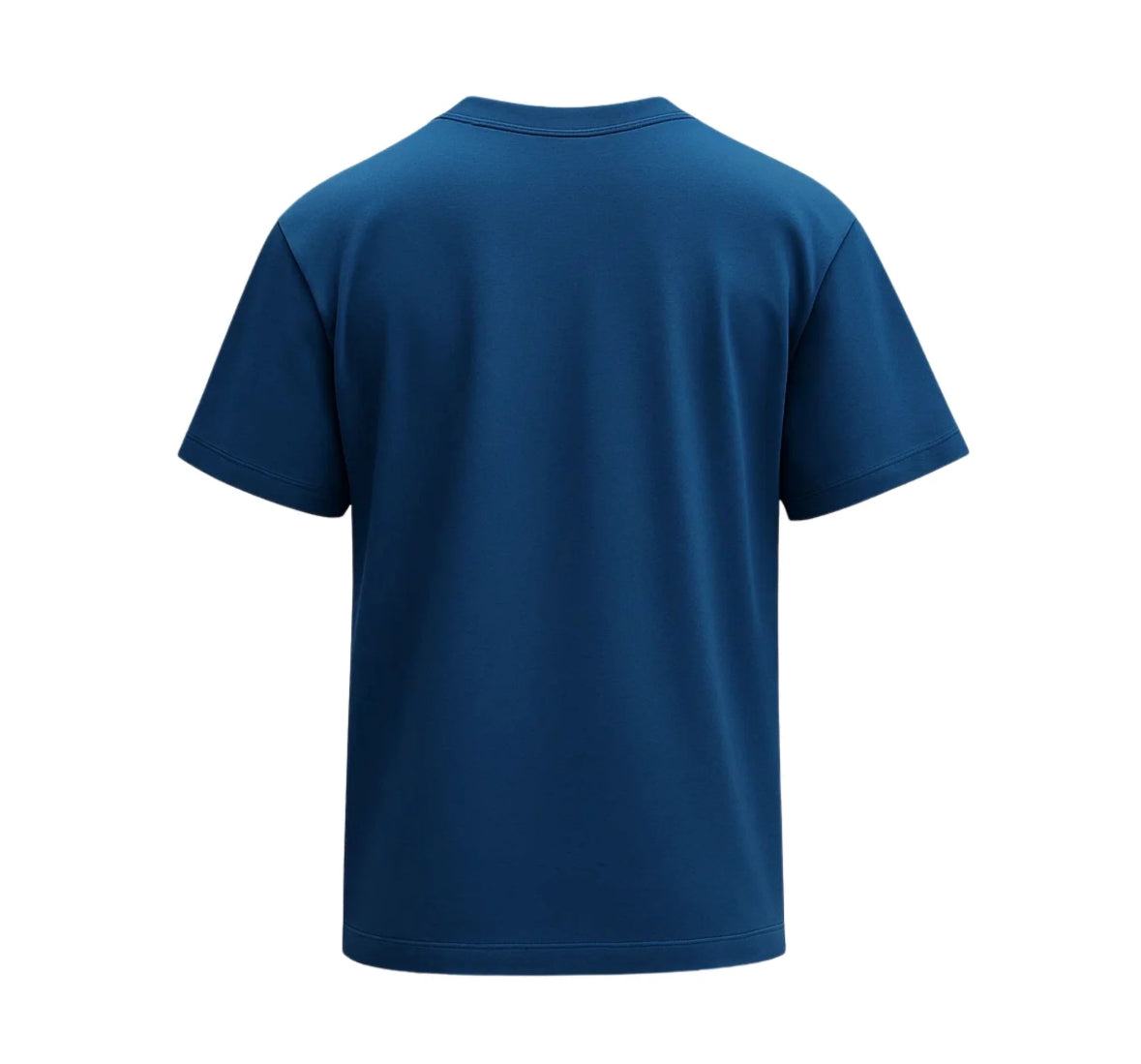 LOEWE RELAXED FIT TONAL POCKET LOGO T-SHIRT IN BLUE