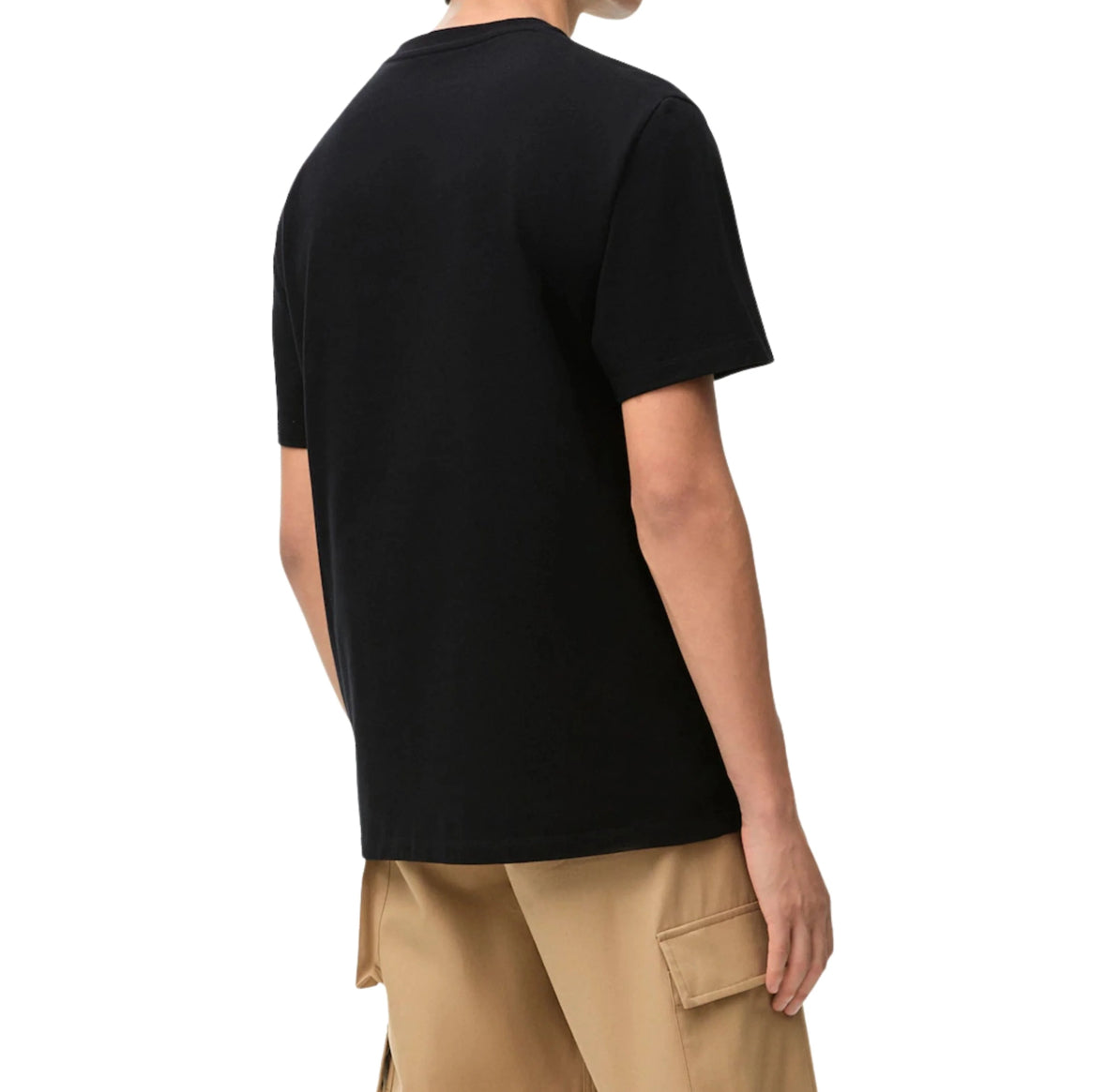 LOEWE - Suna Fujita Logo-Embroidered Cotton-Jersey T-Shirt - Black